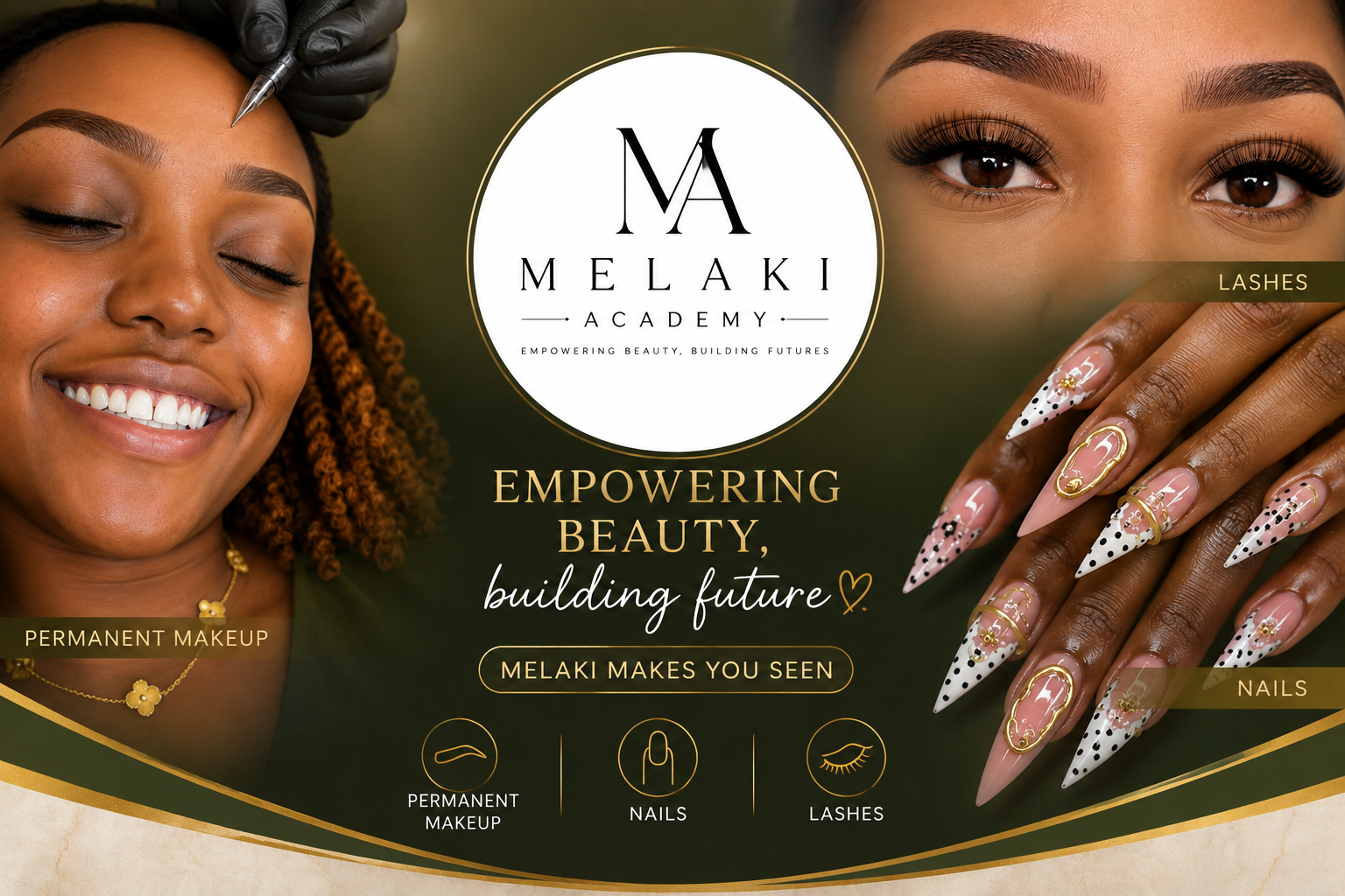 Melaki Academy Nails, Lashes and Permanent Makeup
